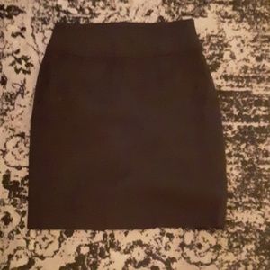 Banana Republic black pencil skirt-6